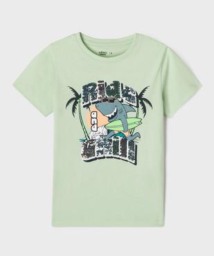 Tee-shirt manches courtes avec sequins réversibles garçon vue2 - GEMO 4G GARCON - GEMO