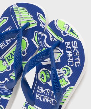 Tongs Athletic à semelle motif skate garçon - Havaianas vue3 - HAVAIANAS - GEMO