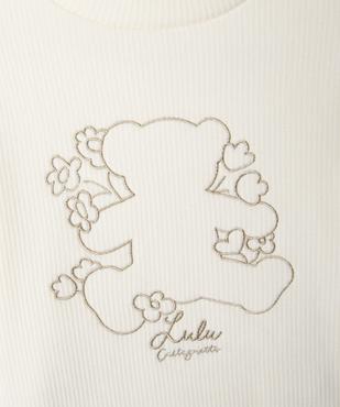 Tee-shirt manches longues doublure chaude fille - LuluCastagnette vue2 - LULUCASTAGNETTE - GEMO