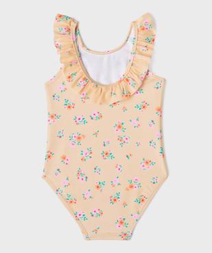 Maillot de bain une pièce à motifs fleuris bébé fille vue3 - GEMO(BEBE DEBT) - GEMO