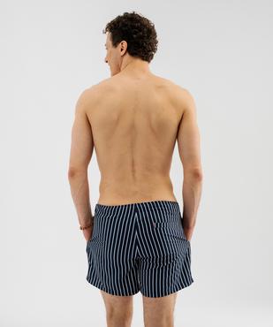 Short de bain rayé homme - LuluCastagnette vue3 - LULU CASTAGNETTE G4G D - GEMO