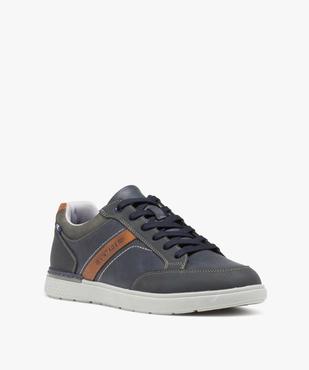 Baskets homme style classique à lacets vue2 - GEMO (CASUAL) - GEMO