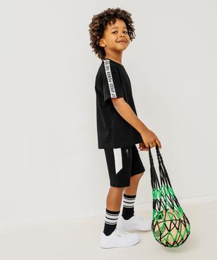 Tee-shirt manches courtes spécial sport garçon vue5 - GEMO 4G GARCON - GEMO