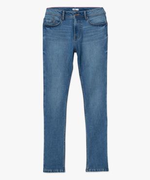 Jean homme coupe Slim aspect délavé vue4 - GEMO 4G HOMME - GEMO