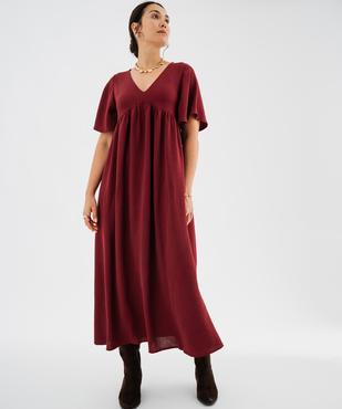 Robe longue fluide femme vue3 - GEMO(FEMME PAP) - GEMO