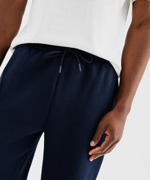 Pantalon de jogging en molleton doux homme vue2 - GEMO 4G HOMME - GEMO