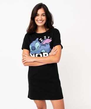 Chemise de nuit avec motif Stitch femme - Disney vue1 - LILO & STITCH - GEMO