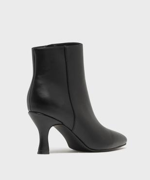 Bottines à talon fin et bout pointu femme - Follow Me vue4 - FOLLOW ME G4G - GEMO