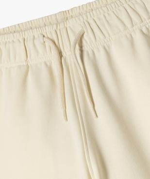 Bermuda cargo en maille à taille élastiquée garçon vue3 - GEMO (JUNIOR) - GEMO