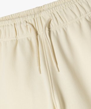 Bermuda cargo en maille à taille élastiquée garçon vue3 - GEMO (JUNIOR) - GEMO