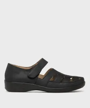 Chaussures confort à brides fermeture scratch femme vue1 - G'FLEX - GEMO