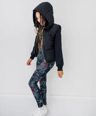 Blouson sans manches à capuche garçon vue7 - GEMO 4G FILLE - GEMO