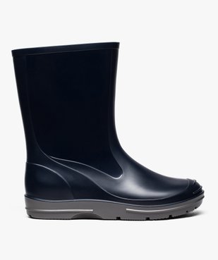 Bottes de pluie garçon à semelle crantée contrastée vue1 - 5 MILES - GEMO