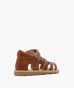 Sandales à brides et fermeture scratch garçon - Buggy Shoes vue5 - BUGGY GEMO FOR GOOD - GEMO