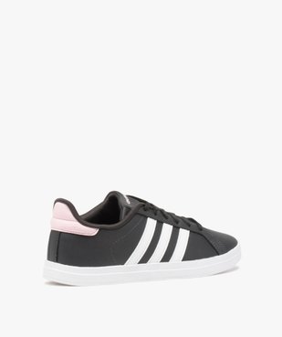Baskets femme bicolores à lacets – Adidas Courtpoint vue4 - ADIDAS - GEMO
