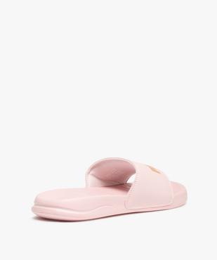 Mules de piscine femme détail métallisé Popcat 20 - Puma  vue4 - PUMA - GEMO