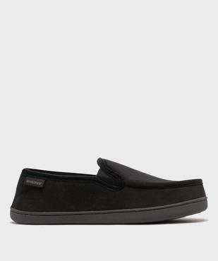 Chaussons en velours forme mocassins homme - Isotoner vue1 - ISOTONER - GEMO