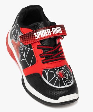 Baskets garçon à semelle lumineuse toile d'araignée - Spiderman vue5 - SPIDERMAN - GEMO