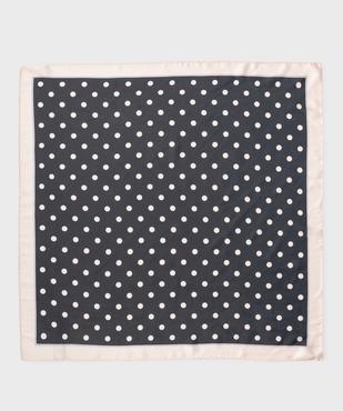 Foulard carré en satin imprimé pois femme vue1 - GEMO (ACCESS) - GEMO