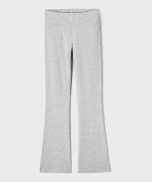 Pantalon de jogging coupe flare fille vue1 - GEMO 4G FILLE - GEMO