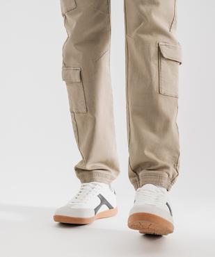 Pantalon jogger coupe cargo avec taille ajustable homme vue3 - GEMO (HOMME) - GEMO