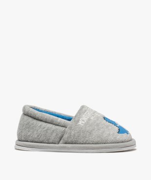 Chaussons garçon en velours ras imprimés dinosaure vue1 - GEMO 4G GARCON - GEMO