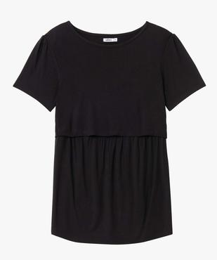 Tee-shirt d’allaitement à manches courtes vue4 - GEMO 4G MATERN - GEMO