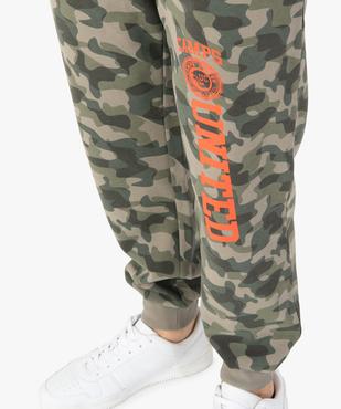 Pantalon de jogging homme avec inscription – Camps United vue2 - CAMPS UNITED - GEMO