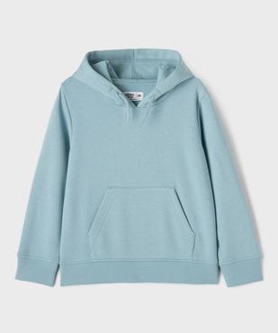 Sweat à capuche avec intérieur molletonné garçon vue1 - GEMO 4G GARCON - GEMO