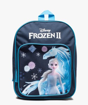 Sac à dos fille zippé - La Reine des Neiges 2 vue1 - REINE DES NEIGE - GEMO