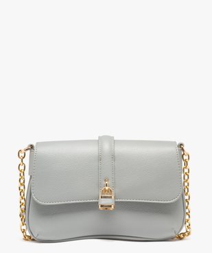 Sac besace compact avec bandoulière chaine femme vue1 - GEMO (ACCESS) - GEMO