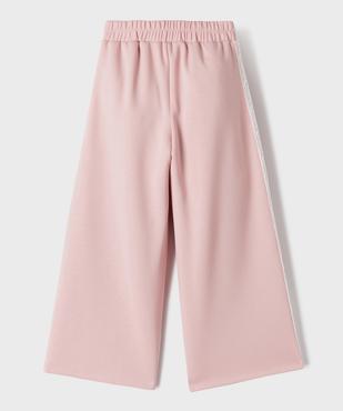 Pantalon de jogging fluide fille vue3 - GEMO (ENFANT) - GEMO