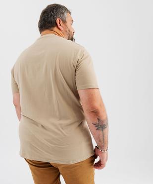 Tee-shirt manches courtes imprimé homme vue10 - GEMO 4G HOMME - GEMO