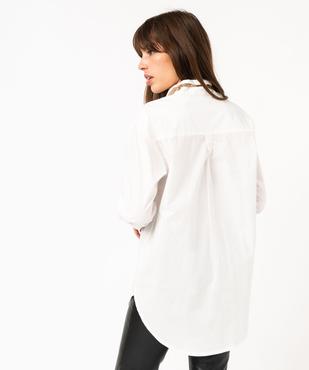 Chemise longue à manches longues femme vue3 - GEMO(FEMME PAP) - GEMO