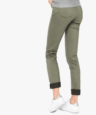 Jean femme slim push-up taille normale vue3 - GEMO(FEMME PAP) - GEMO
