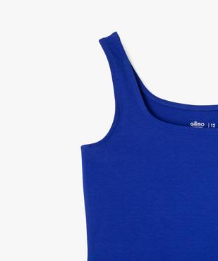 Robe à bretelles avec jupe évasée fille vue2 - GEMO 4G FILLE - GEMO