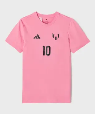Tee-shirt manches courtes inscription Messi garçon - Adidas vue1 - ADIDAS - GEMO