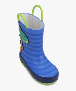 Bottes de pluie bébé dinosaure avec anses vue5 - GEMO (ENFANT) - GEMO