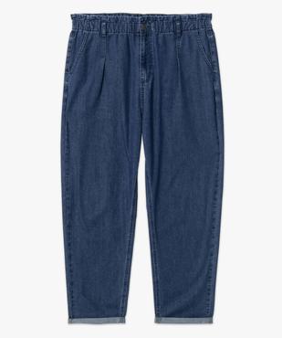 Jean femme grande taille coupe large   vue4 - GEMO (G TAILLE) - GEMO