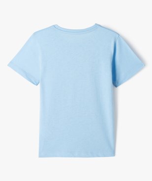 Tee-shirt à manches courtes avec motif animalier garçon vue3 - GEMO (ENFANT) - GEMO
