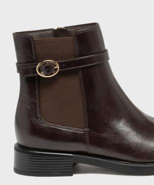 Boots style Chelsea à boucle femme - FOLLOW ME vue6 - FOLLOW ME - GEMO