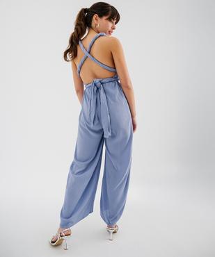 Combinaison pantalon multi-look en viscose femme vue5 - GEMO(FEMME PAP) - GEMO