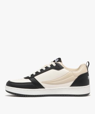 Baskets homme tricolores style rétro à lacets Rega - Fila vue4 - FILA - GEMO