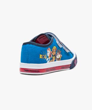 Baskets en toile avec semelle clignotante - Pat Patrouille vue4 - PAT PATROUILLE - GEMO
