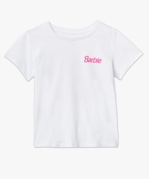 Tee-shirt droit manches courtes femme - Barbie vue4 - BARBIE - GEMO
