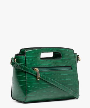 Sac à main femme  à poignée en matière texturée vue2 - GEMO (ACCESS) - GEMO