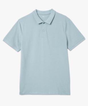 Polo à manches courtes en maille piquée homme vue4 - GEMO 4G HOMME - GEMO
