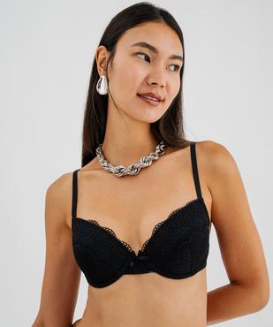 Soutien-gorge corbeille en dentelle à armatures l vue7 - GEMO(HOMWR FEM) - GEMO