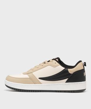 Baskets basses à tige grainée et perforée Rega NF homme - Fila vue3 - FILA - GEMO