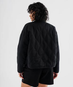 Veste en sherpa réversible femme vue5 - GEMO 4G FEMME - GEMO